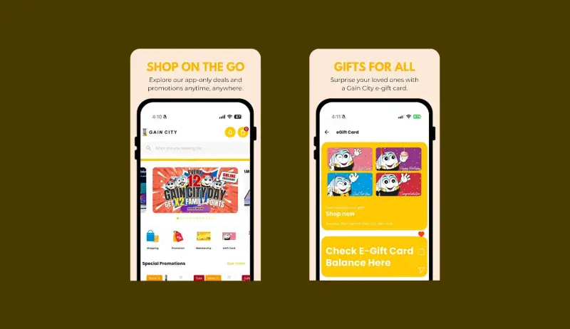 Gain City app: iOS & Android shopping app on the Magento backend