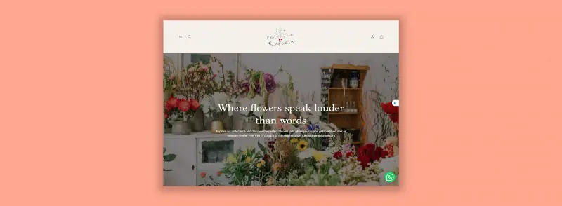 C'est La Rafaela: A commission-free online flower shop