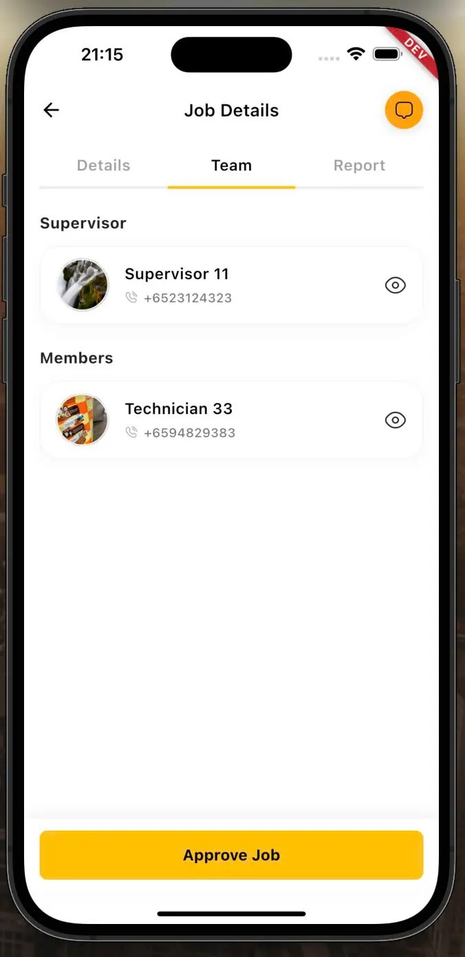 SITETREK app screen 5