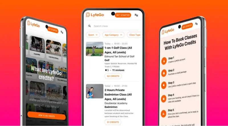 LyfeGo: A ClassPass-style booking marketplace for 20+ sports